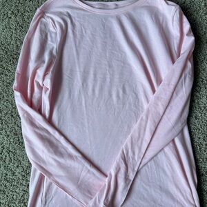 Light Pink Long Sleeve Shirt